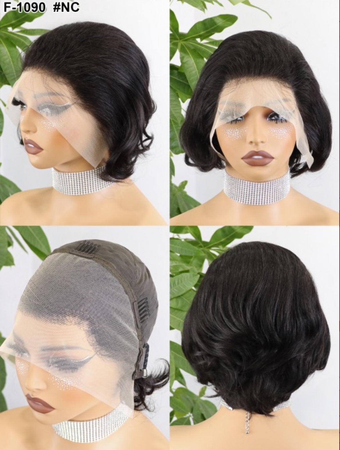 F 1090 13*4 Human wigs